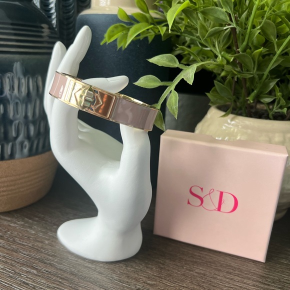 Stella & Dot Blush Rebel Bangle Bracelet - Picture 3 of 13